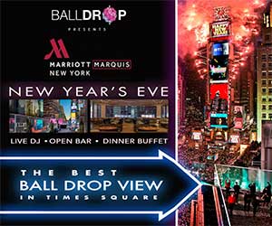 Marriott Marquis Times Square New Years Eve 2023