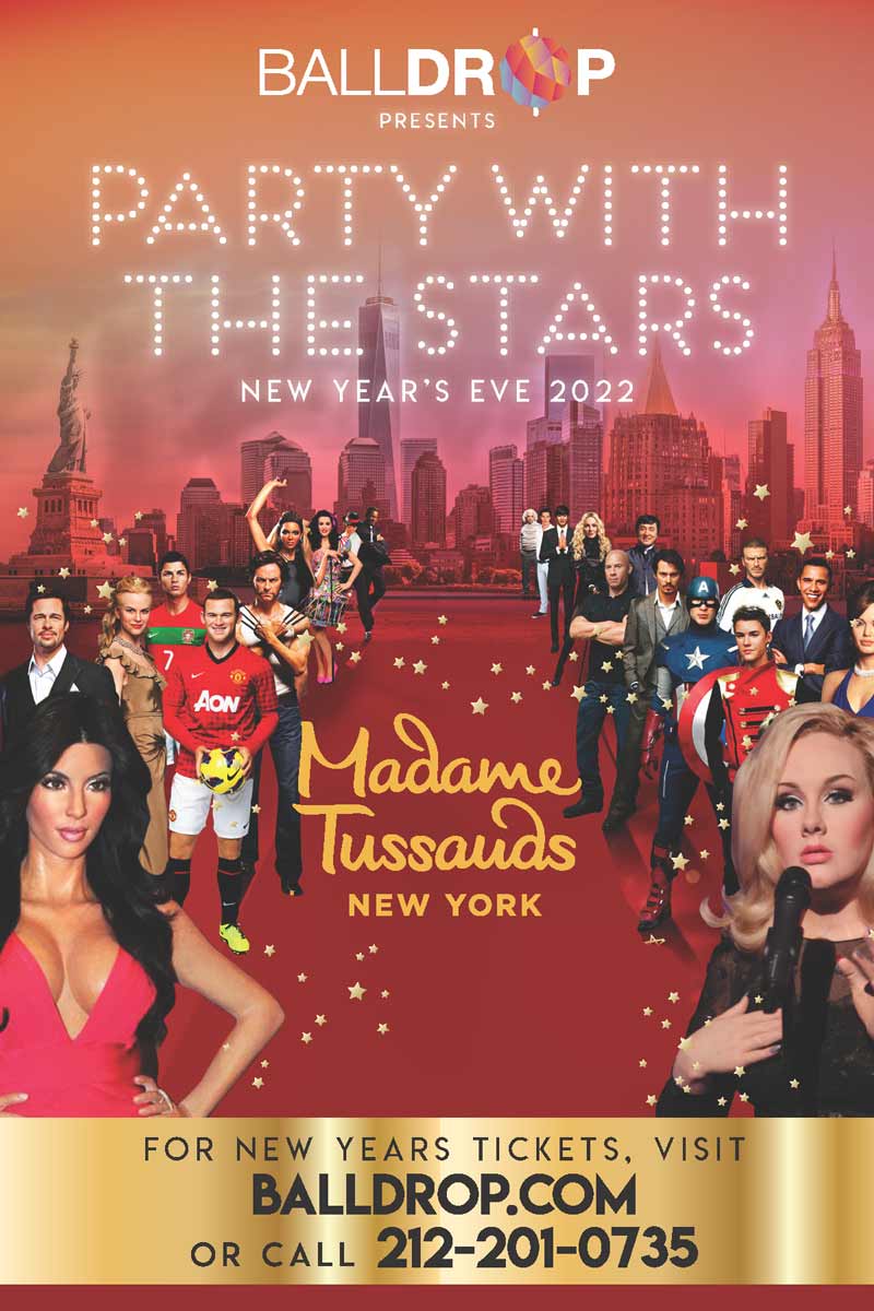 Viewing Gallery @ Madame Tussauds New Years Eve 2024