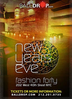 Fashion Forty Lounge Times Square New Years Eve 2026