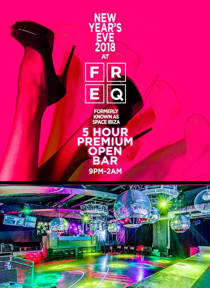 FREQ fka Space Nightclub New York City New Years Eve 2026