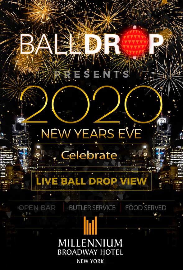 New Years Eve at Millennium Broadway Hotel NYC | NYC New Years Eve 2021