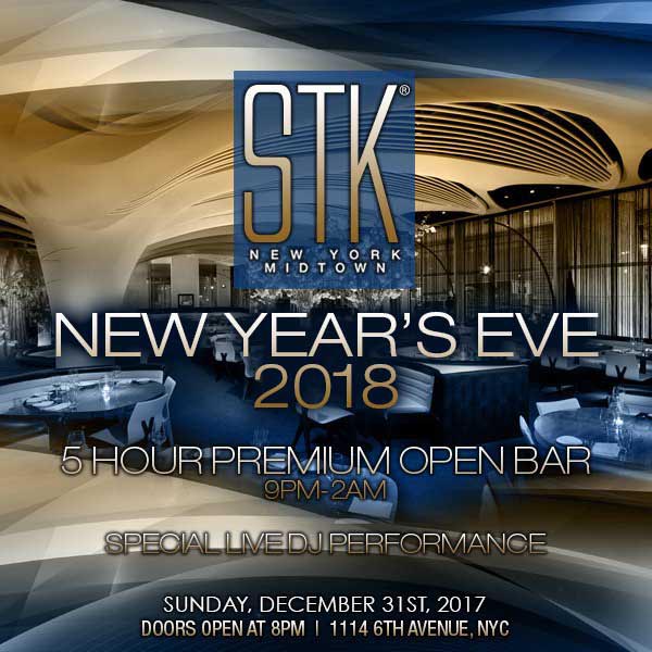STK Times Square New Years Eve 2026