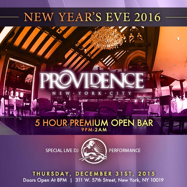 Providence Nightclub New Years Eve 2025
