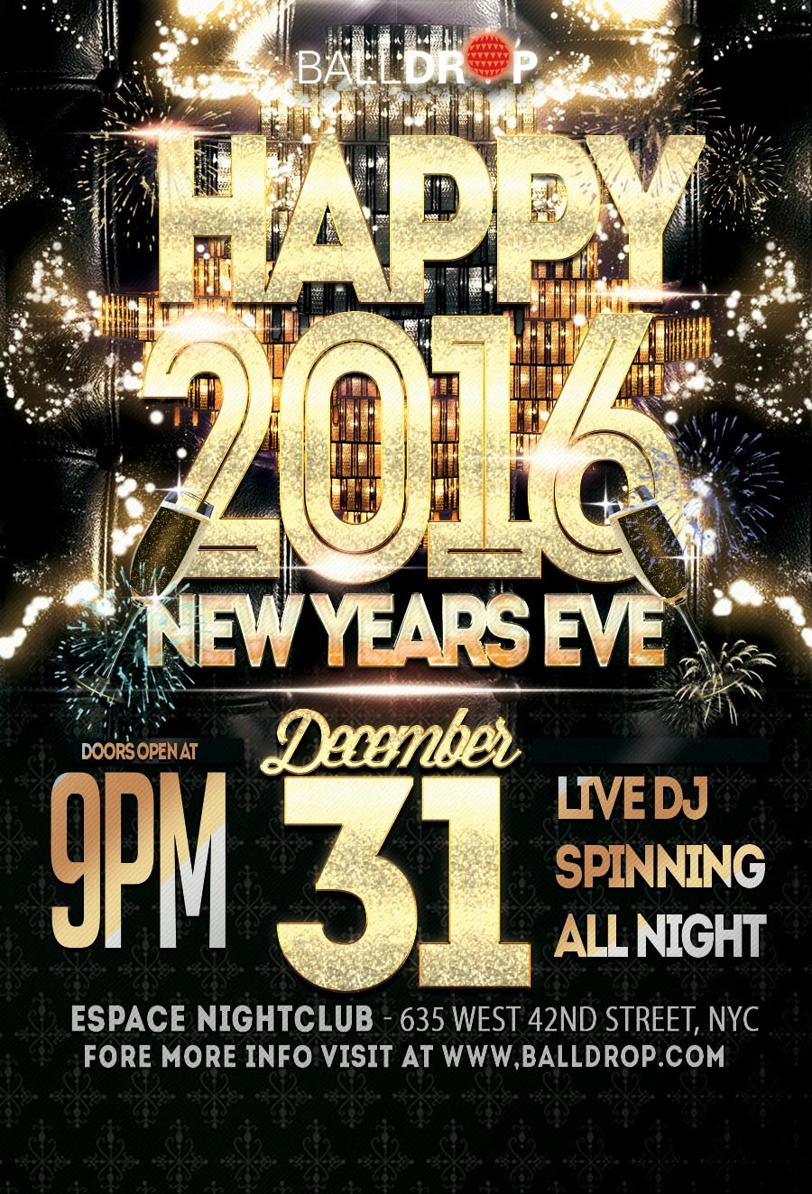 Espace Times Square New Years Eve 2026