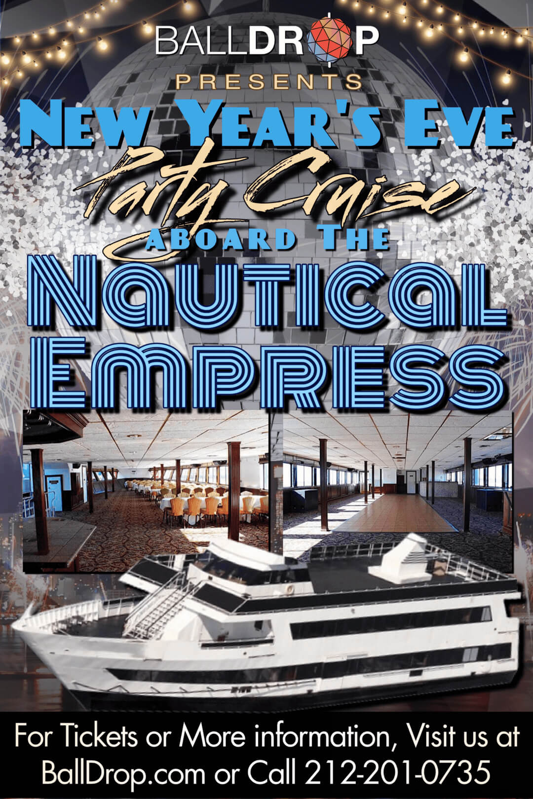 Nautical Empress Yacht NYC New Years Eve 2025