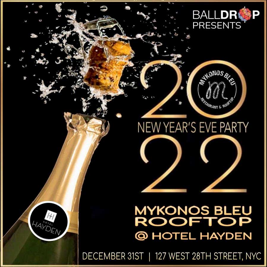 Mykonos Bleu NYC New Years Eve 2026