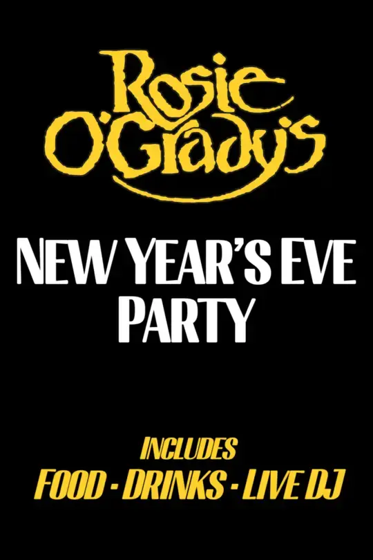 Rosie O'Grady's NYC New Years Eve 2026