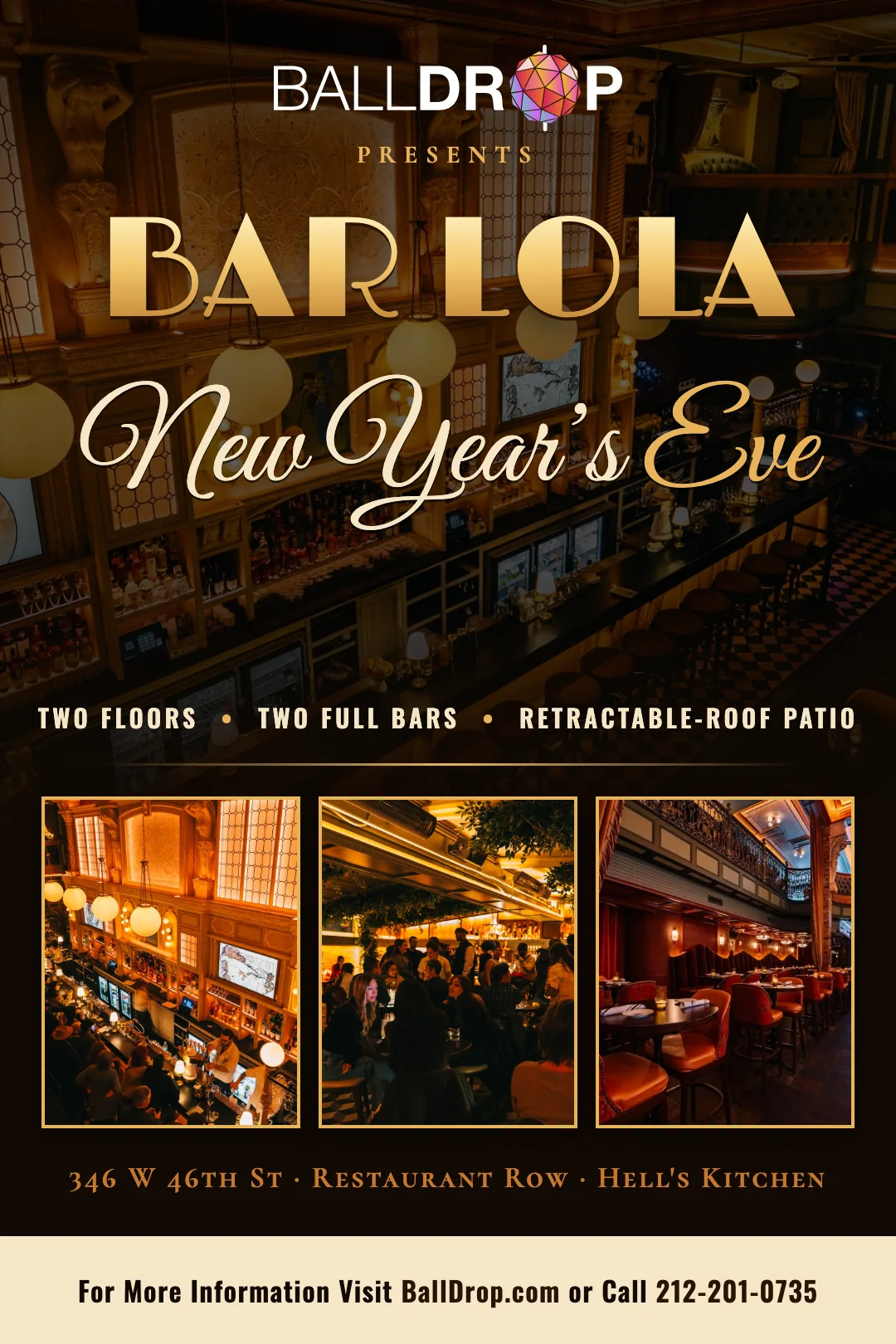 Bar Lola NYC New Years Eve 2027