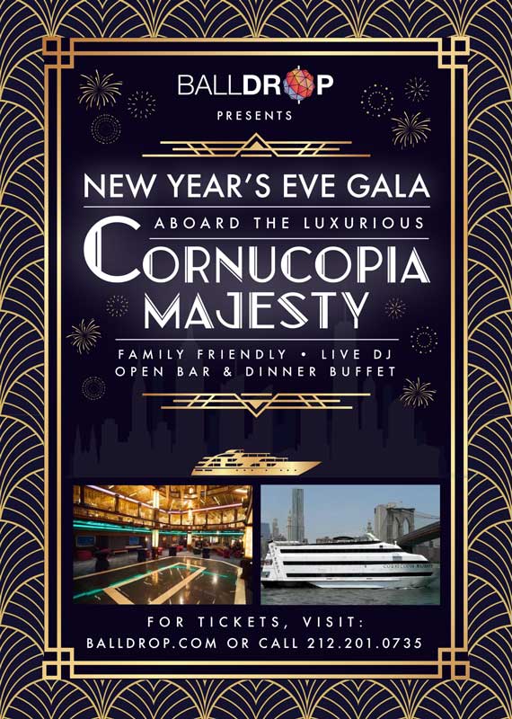 New Years Eve at Cornucopia Majesty NYC New Years Eve 2025