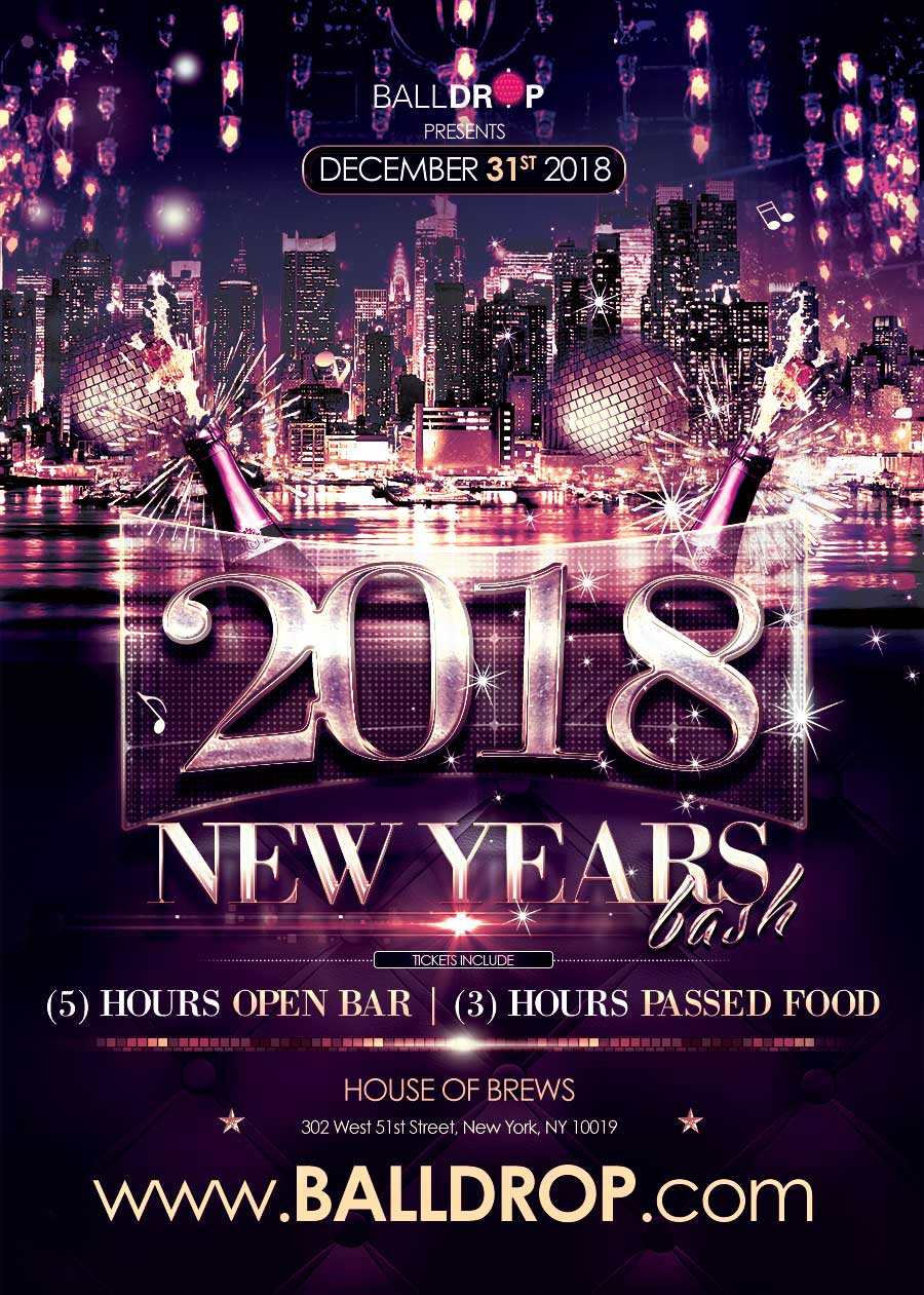 House of Brews 51st Street Times Square New Years Eve 2023