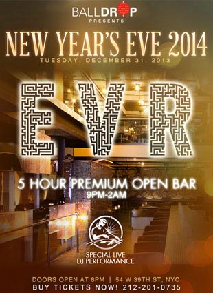 EVR NYC Times Square New Years Eve 2026